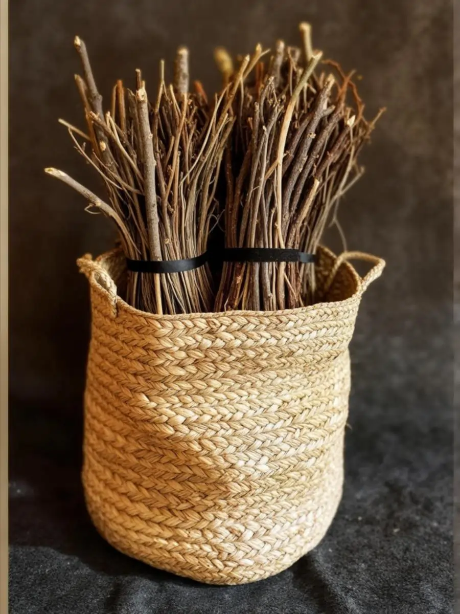 Vetiver roots packaging